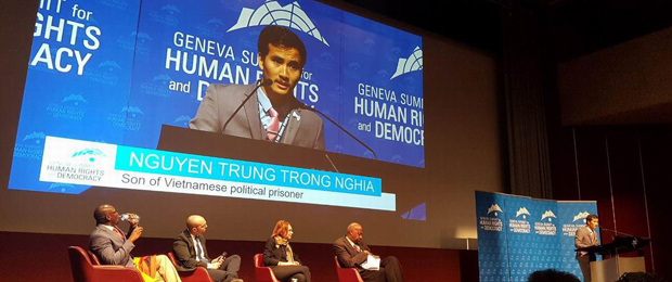 Vietnamese activist Effy Nguyen’s speech at the 10th Geneva Summit for Human Rights and Democracy