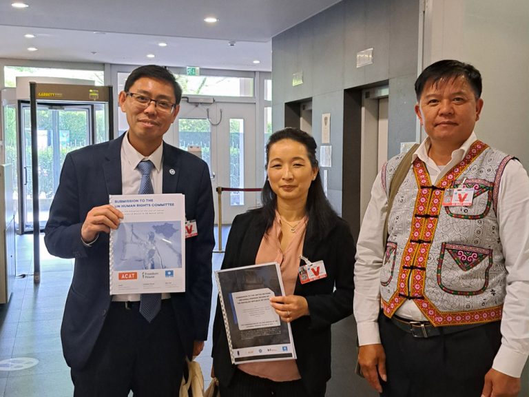 Civil Society Groups Meet with UN Representatives Before the 2024 Universal Periodic Review of Vietnam