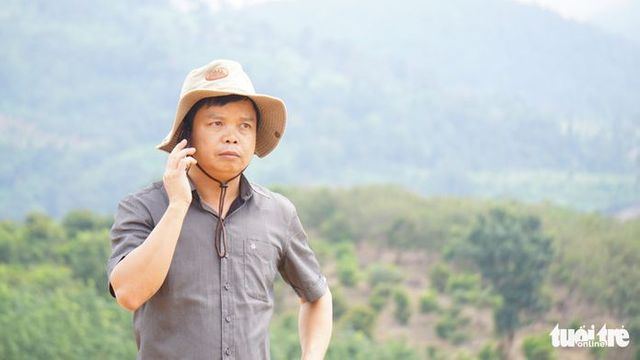 Ông Nguyễn Hữu Quế, Bí thư Huyện ủy Ia Grai (Gia Lai), người được báo chí nhà nước loan tải là vừa có "chuyến vi hành" Ủy ban Xã. Ảnh: Tuổi Trẻ