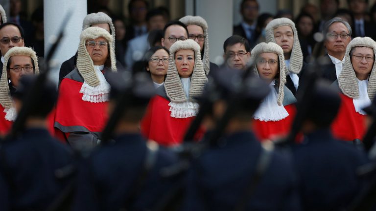 Các thẩm phán Hong Kong có quyền hạn tương đối độc lập. Ảnh: Reuters/Bobby Yip.
