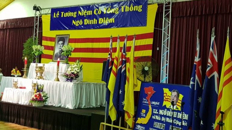 Lễ Tưởng Niệm Cố Tổng Thống Ngô Đình Diệm do Cộng đồng Người Việt Tự Do tiểu bang NSW, Úc Châu tổ chức hôm 4/11/2018 tại Sydney.