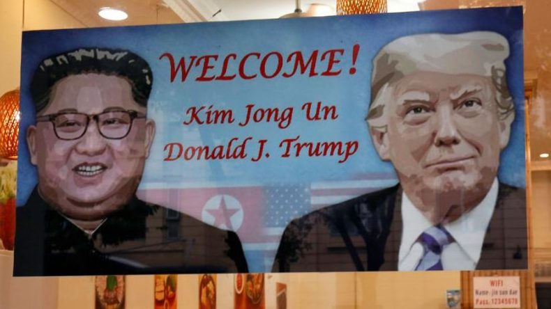 Thượng đỉnh Trump-Kim lần 2. Ảnh: Reuters
