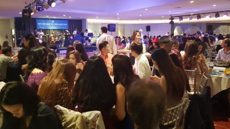 Buổi Dạ Tiệc Gây Quỹ yểm trợ Phong trào đấu tranh dân chủ quốc nội do cơ sở Việt Tân NSW tổ chức đêm 15/3/2019 tại New South Wales, Úc Châu. Ảnh: Việt Tân NSW