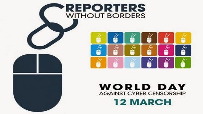 Ngày Thế Giới Chống Kiểm Duyệt Internet 12 tháng 3. Ảnh: RFS