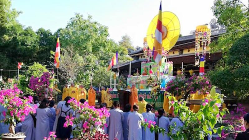 Tăng Đoàn Giáo Hội Phật Giáo Việt Nam Thống Nhất cử hành Đại lễ Phật đản Phật Lịch 2563 - DL.2019 tại Tổ Đình Quốc Ân, Huế.