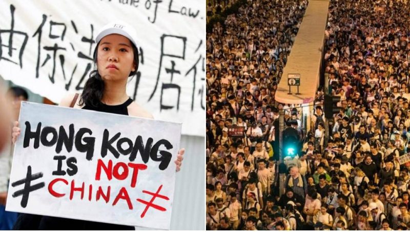 Dân Hong Kong phản đối quyết liệt dự luật cho phép dẫn độ về Trung Hoa đại lục.