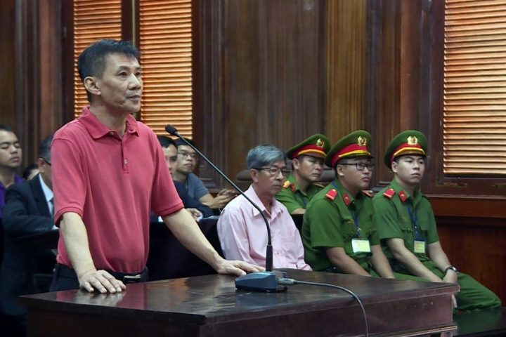 Công dân Mỹ Michael Nguyen bị kết án tù 12 năm vì “âm mưu lật đổ chính quyền”. Ảnh: AFP/ Vietnam News Agency