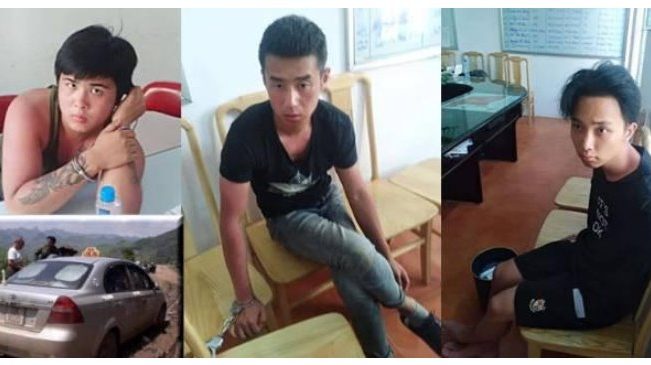 Hôm 13 tháng Tám, 2019 chính quyền Việt Nam trao trả cho phía Trung Quốc 3 tên tội phạm người Trung Quốc giết tài xế taxi người Việt Nam rồi ném xác xuống sông phi tang. Ảnh: FB Nguyen Ngoc Chu