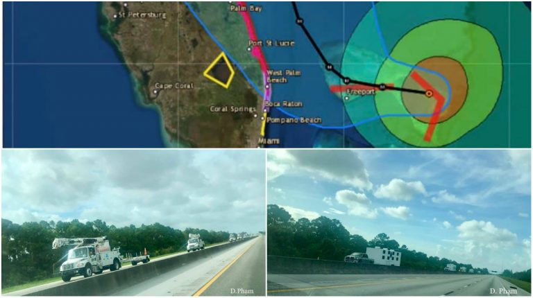 Tiểu bang Florida chuẩn bị ứng phó với cơn bão Dorian với sự hỗ trợ của FEMA (Cơ quan Ứng Phó Tình Huống Khẩn Cấp Liên Bang), tháng 9/2019.