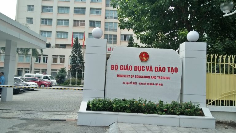 Trụ sở Bộ GD-ĐT, nơi Thứ Trưởng Lê Hải An "ngã" từ tầng 8 xuống đất tử vong sáng sớm hôm 17/10/2019. Ành: vneconomy