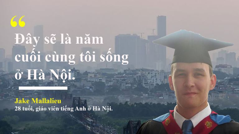 Không khí ô nhiễm khiến Hà Nội trở nên không hấp dẫn đối với người nước ngoài. Ảnh: Facebook Việt Tân