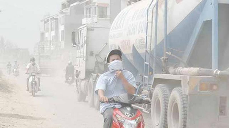 Mức độ ô nhiễm không khí tại Việt Nam ngày càng tệ hại.