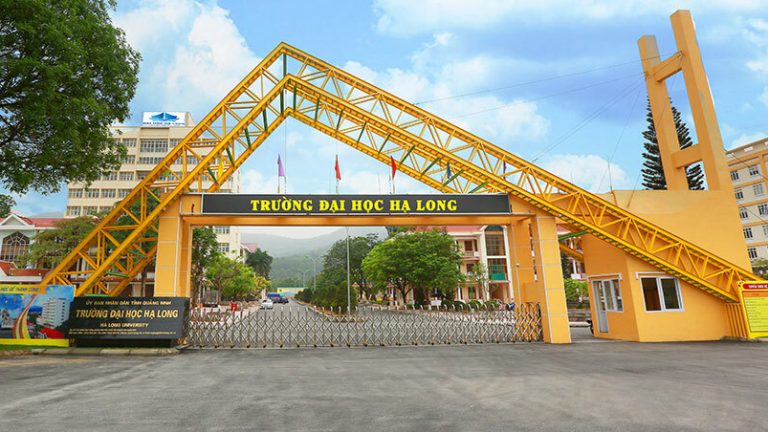 Trường Đại Học Hạ Long ở tỉnh Quảng Ninh. Ảnh chụp báo VnEpress