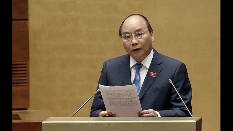 Nguyễn Xuân Phúc, Thủ Tướng CSVN. Ảnh: Báo Pháp Luật