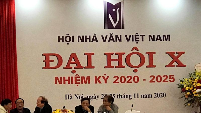 Đại hội Hội Nhà Văn Việt Nam, tháng 11/2020. Ảnh: Plo