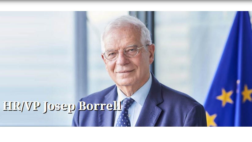 Đại Diện Cấp Cao, Phó Chủ Tịch European Commission (EC) Josep Borrell. Ảnh chụp từ EEAS.europa.eu