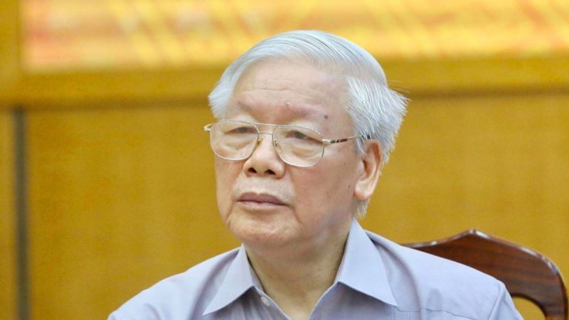 Nguyễn Phú Trọng, Tổng Bí Thư đảng CSVN. Ảnh: Internet