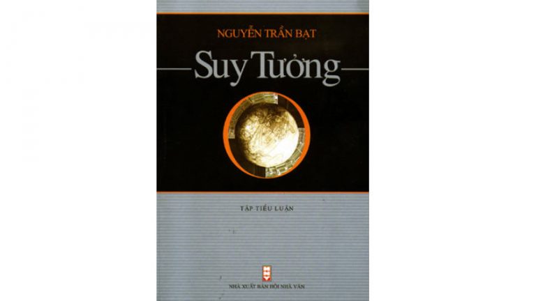 Bìa sách "Suy Tưởng" - một tác phẩm bị thu hồi, của tác giả Nguyễn Trần Bạt. Ảnh: Internet