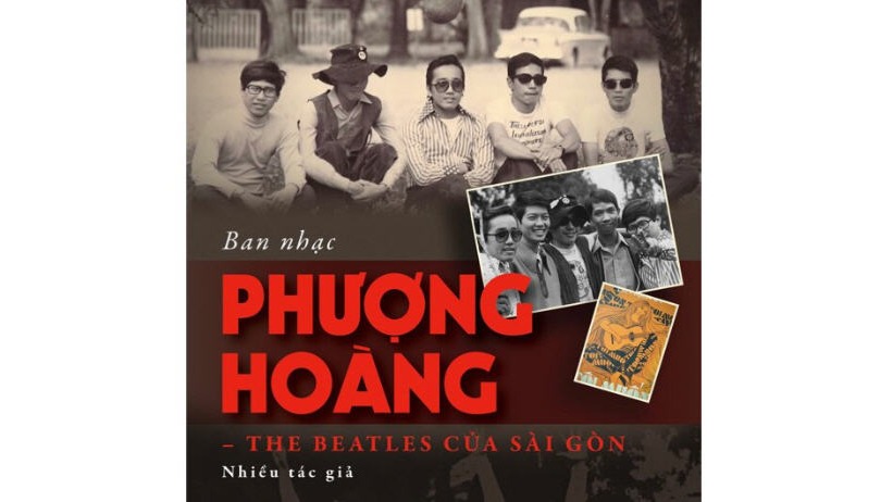Bìa sách "Ban nhạc Phượng Hoàng - The Beatles của Sài Gòn." Ảnh: sachkhaitri.com