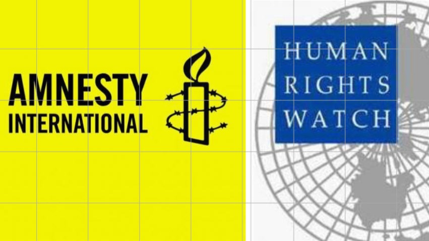 Tổ chức Ân Xá Quốc Tế (AI) và Theo Dõi Nhân Quyền (HRW).