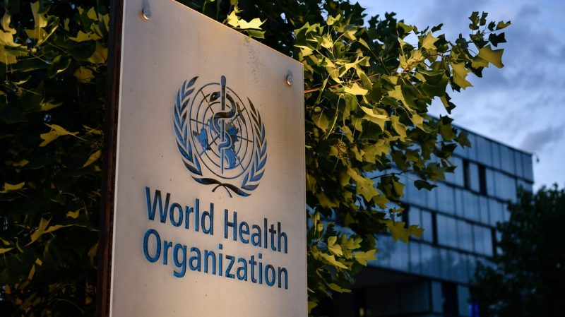 Trụ sở Tổ chức Y Tế Thế Giới WHO ở Geneva, Thụy Sĩ. Ảnh: Fabrice Coffrini /AFP