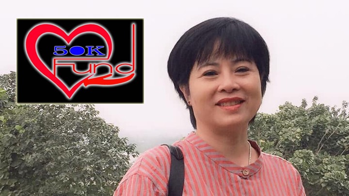 TNLT Nguyễn Thúy Hạnh, người sáng lập Quỹ 50K nhằm giúp đỡ các TNLT là gia đình của họ. Ảnh: Thông Tin Đức Quốc