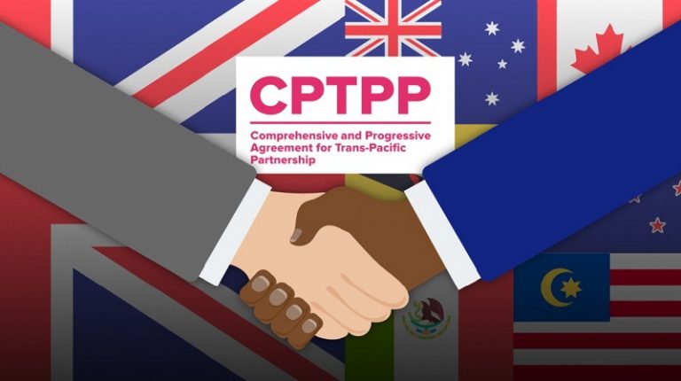 Các thành viên Hiệp Định Đối Tác Toàn Diện và Tiến Bộ Xuyên Thái Bình Dương (CPTPP) đã chính thức chấp nhận việc Vương quốc Anh khởi động tiến trình gia nhập hiệp định. Ảnh Nghiên Cứu Quốc Tế
