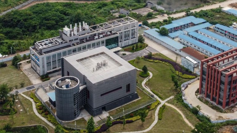 Phòng thí nghiệm P4 của Viện Nghiên Cứu Virus Vũ Hán (The Wuhan Institute of Virology). Ảnh: Hector Retamal/ AFP