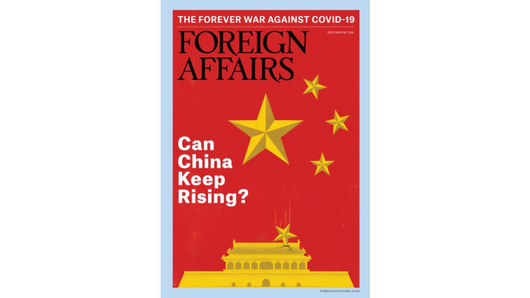 Hình bìa Tạp chí Foreign Affairs số tháng 7 & 8, 2021