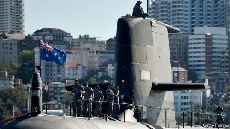 Một tàu ngầm Úc. Ảnh: Getty Images