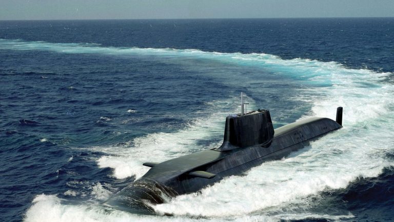 Tàu ngầm nguyên tử lớp Astute của Hải Quân Anh. Ảnh: BAE Systems via Getty Images