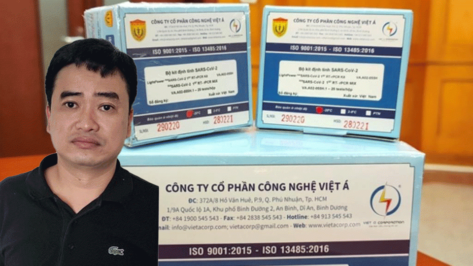 Vụ bộ xét nghiệm Covid-19 Việt Á - cuộc đảo chính không tiếng súng của To Lâm? Ảnh: RFA