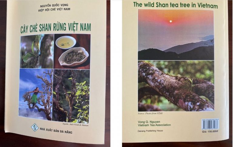 Bìa sách Cây chè Shan rừng Việt Nam. Ảnh: Blog Tuan V. Nguyen