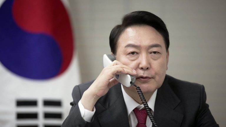 Ông Yoon Suk-yeol, người vừa đắc cử trong cuộc bầu cử tổng thống Hàn Quốc hôm 9/3/2022. Ảnh: The Japan Times