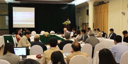 Hội thảo "Đánh giá và cân nhắc về khai thác Mỏ sắt Thạch Khê" do PanNature tổ chức tại Hà Nội. Ảnh: PanNature