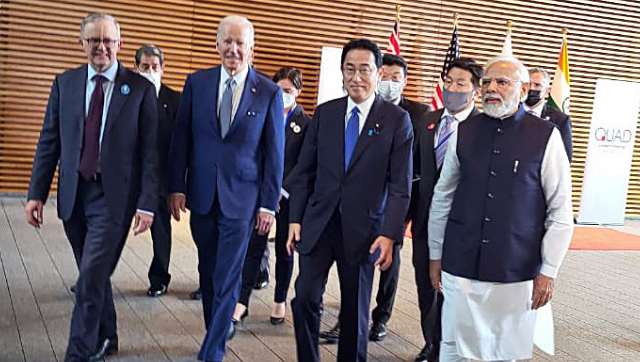Lãnh đạo Bộ Tứ (Úc, Mỹ, Nhật và Ấn Độ) tại cuộc họp thượng đỉnh tổ chức tại Tokyo, Nhật Bản tháng 5/2022