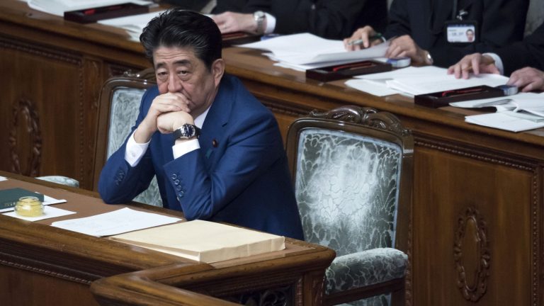 Ông Shinzo Abe hồi còn làm thủ tướng Nhật năm 2020. Ảnh: Tomohiro Ohsumi/Getty Images