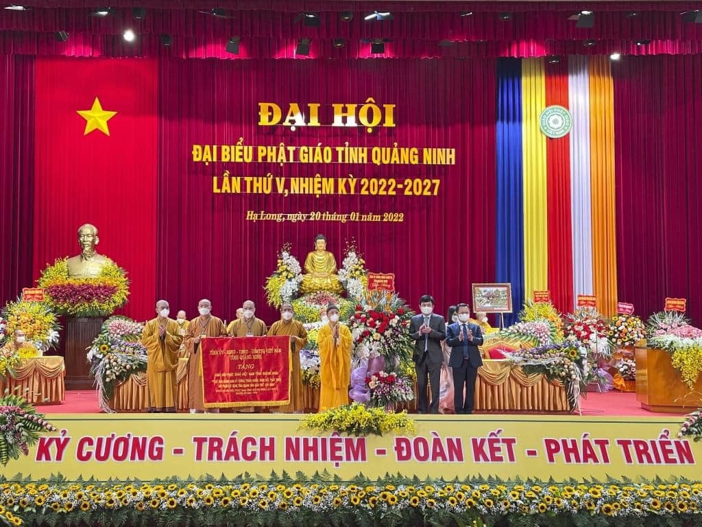 Đại hội Phật Giáo tỉnh Quảng Ninh. Ảnh: Internet