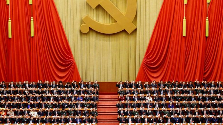 Đại hội đảng Cộng Sản Trung Quốc lần thứ 19, Bắc Kinh ngày 24/10/2017. Ảnh: Reuters - Thomas Peter