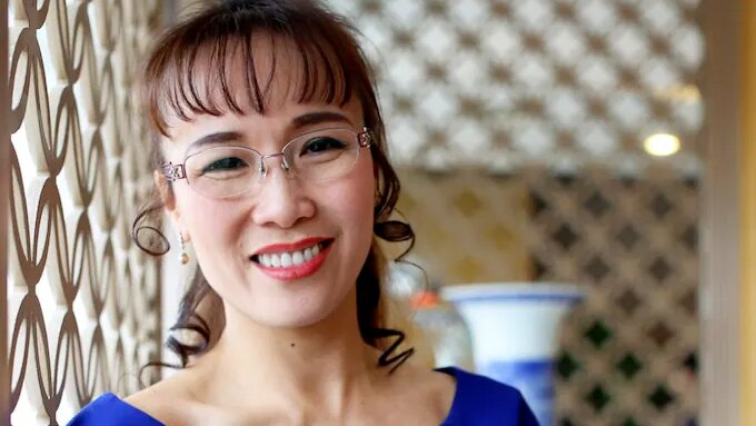 Bà Nguyễn Thị Phương Thảo, Chủ Tịch HĐQT Tập Đoàn Sovico, CEO VietJet Air. Ảnh: Linh Luong Thai/ Bloomberg