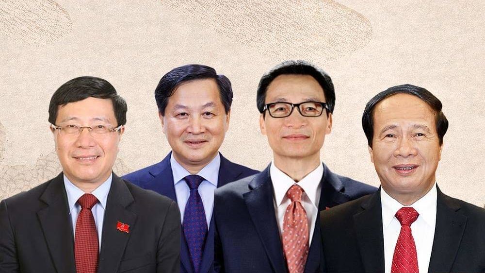 Việt Nam có 4 phó thủ tướng. Ảnh: FB Nguyen Ngoc Chu