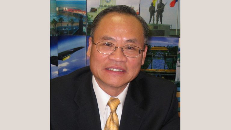 Ông Lý Thái Hùng, chủ tịch đảng Việt Tân. Ảnh: Facebook Việt Tân