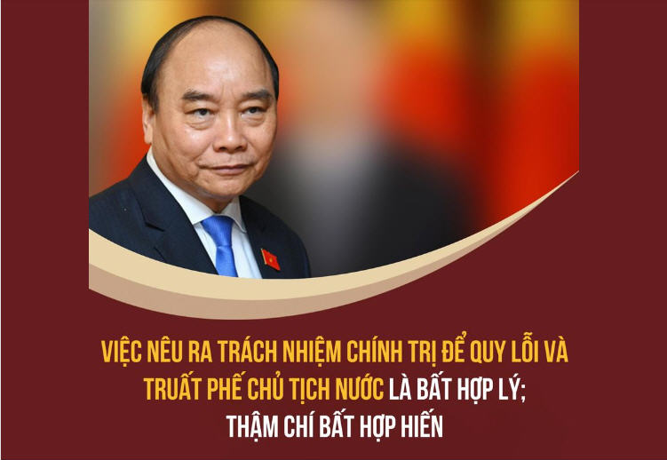 Chủ tịch nước Nguyễn Xuân Phúc vừa buộc phải "thôi chức" ngay trước Tết