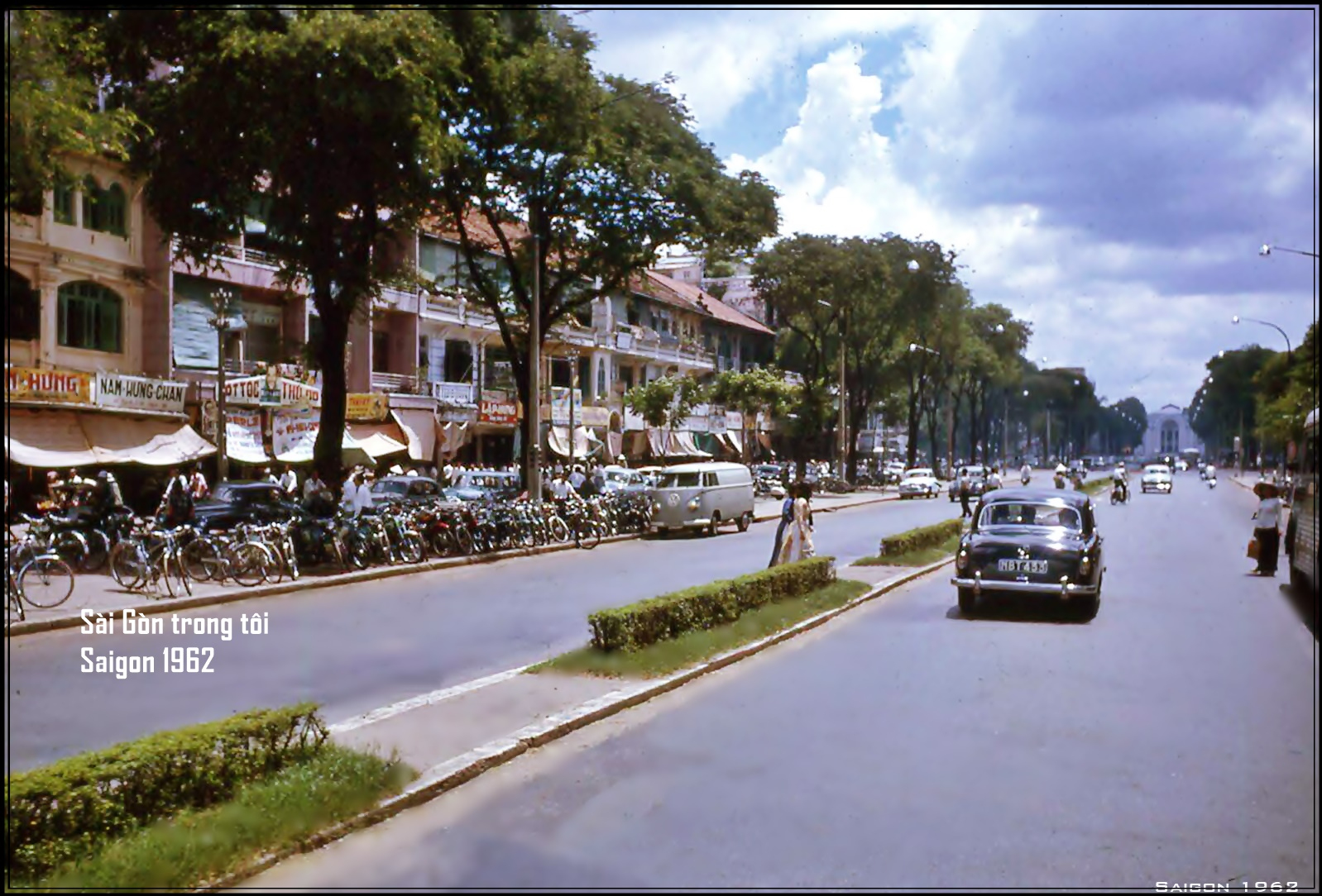 Đại lộ Lê Lợi 1962. Ảnh: nhacxua.vn/ flickr mạnh hải