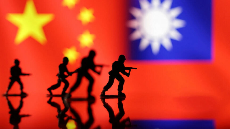 Trung Quốc, Đài Loan: Nguy cơ một cuộc đối đầu? Ảnh minh họa ngày 11/04/2023. Reuters/ Dado Ruvic