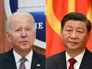 Tổng thống Hoa Kỳ Biden (trái) và Chủ tịch Trung Quốc Tập Cận Bình. Ảnh: WSJ