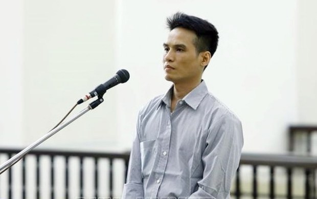 Nhà hoạt động Đặng Đình Bách trong phiên toà phúc thẩm năm 2022