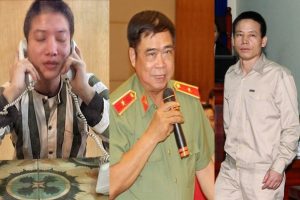 Thiếu tướng công an Đỗ Hữu Ca (giữa) và hai vụ án đình đám Đoàn Văn Vươn (phải) và tử tù Nguyễn Văn Chưởng (trái). Ảnh: RFA edited
