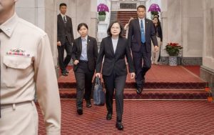 Nữ Tổng thống Đài Loan Thái Anh Văn. Ảnh: FB lao Ta