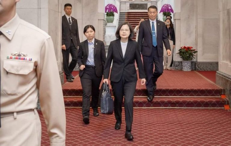 Nữ Tổng thống Đài Loan Thái Anh Văn. Ảnh: FB lao Ta